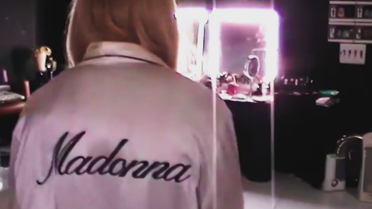 Behind the scenes with Madonna